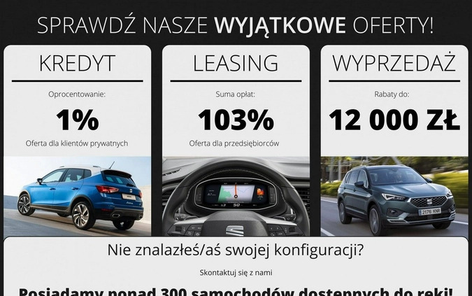 Seat Arona cena 101581 przebieg: 10, rok produkcji 2024 z Zdzieszowice małe 154